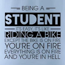 Being a student - bike