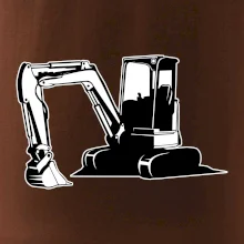 Bager bez nápisu čiernobiely