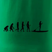 Evoluce paddleboard žena