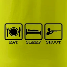Eat sleep shot