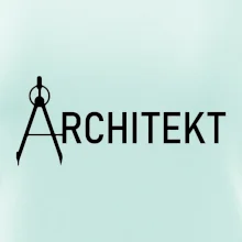 Architekt nápis