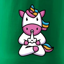 Yoga fučiaci jednorožec