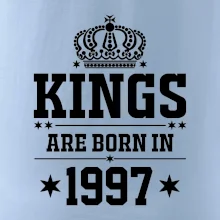 Kings are born in 1997