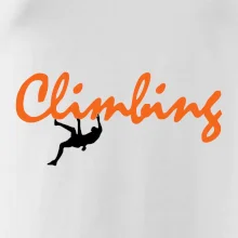 Climbing písací text Climbing písací text