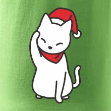 Vianočná mačka mávajúca