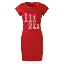 Šachové figúrky kreslené