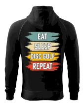Disc Golf eat sleep barevné