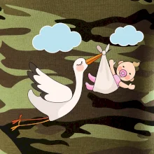 Bocian čakáme bábätko - dievča