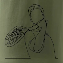 Tenista jedným ťahom