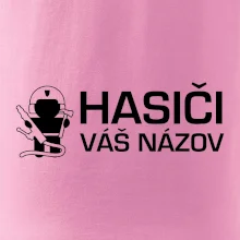 Hasiči postavička - vlastný nápis