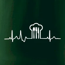 EKG kuchár čiapky a príbory