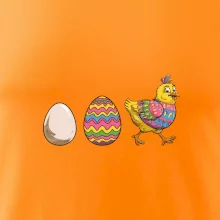 Evolúcia vajíčka - veľká noc - sliepka