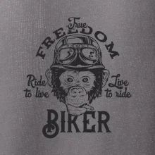 The freedom biker