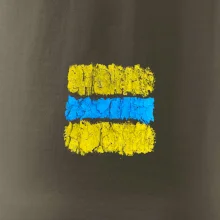 Turistická Cyklo značka - žlto modrá