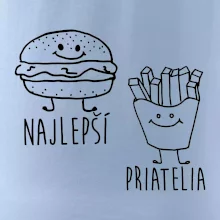 Najlepší priatelia - Hamburger a hranolčeky Najlepší priatelia - Hamburger a hranolčeky