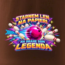Starnem len na papieri na dráhe som legenda