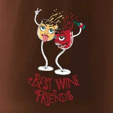 Best wine friends dancing (Pecka design)