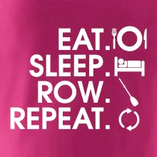 Eat sleep row repeat