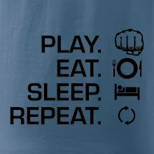 MMA eat sleep repeat