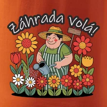 Záhrada volá - záhradník a slnečnice Záhrada volá - záhradník a slnečnice