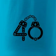 Narodeninové tričko pre policajta - putá 40