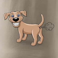 Prdiace pes kreslený (Hana-creative)