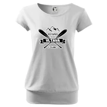 K vode - pádla hory (vlastný nápis) K vode - pádla hory (vlastný nápis)