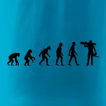 Evolúcia drevorubač - píla a kmeň