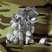 Americký futbal astronaut