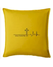 Jesus Saved My Life kríž ekg