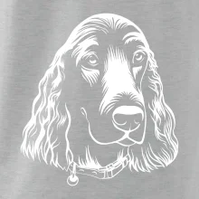 Kokeršpaniel - hlava kreslená