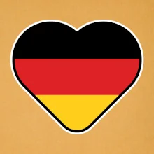 Germany love veľké - Nemecká vlajka