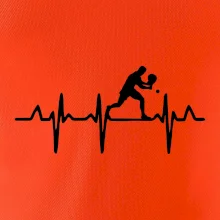 EKG stolný tenista stojaci