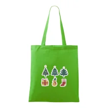 Vianočná sada - stromčeky a darčeky