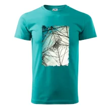 Farebné nebo - stožiare vysokého napätia