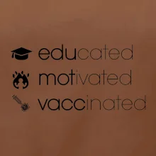 Educated motivated vaccinated