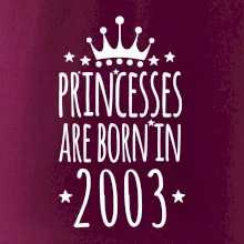 Princesses are born in 2003