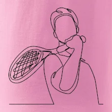 Tenista jedným ťahom