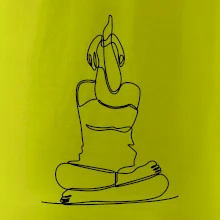 Jóga v sede jedným ťahom