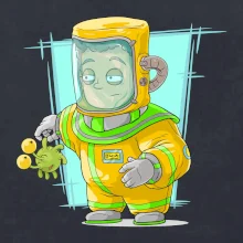 Vesmírny vojak tyrkysový