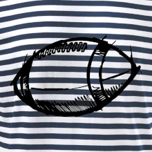 Americký futbal lopta skica