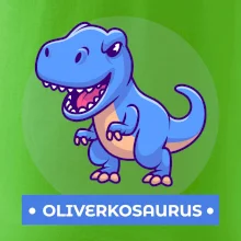 Dinosaurie mená - modrý dinosaurus