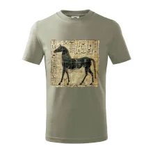Egyptské hieroglyfy kôň