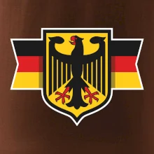 Nemecká orlica a vlajka