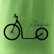 Som kolobežkárka veľké a malé koleso