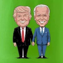 Trump a Biden - veľký kamaráti