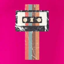 Retro kazeta - pruhy