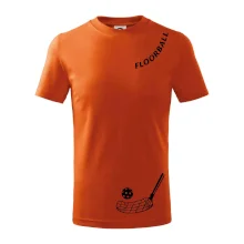 Floorball nápis šikmo