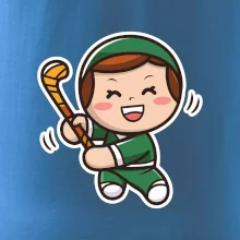 Ikona pozemný hokej holka