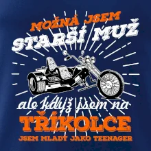 Možná jsem starší muž - tříkolka